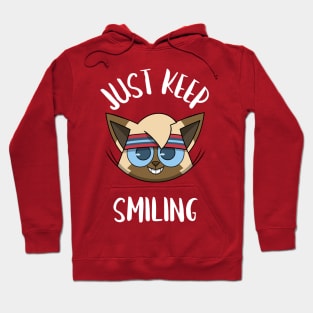 kittyswat Omar "Just Keep Smiling" Hoodie